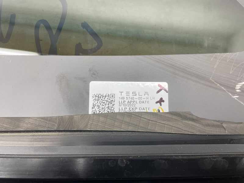 ⭕20-24 Tesla Model Y Rear Driver Side Quarter QTR Window Glass Left 14