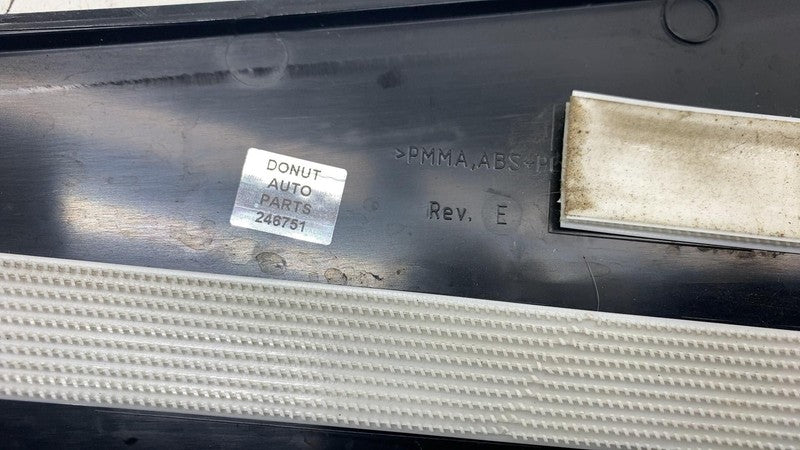 670148472 ⭕ 14-21 Maserati Ghibli Left Exterior B-Pillar Applique Molding Cover 670148472