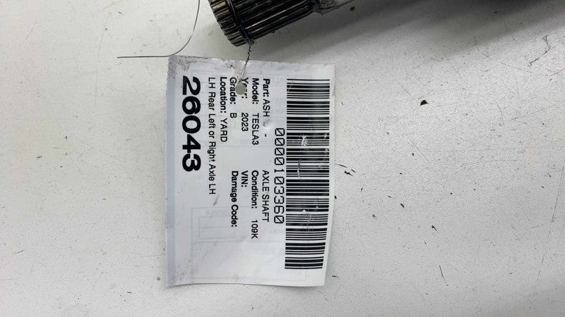 ⭕ 17-25 Model 3 M3 Rear Left or Right CV Axle Shaft Halfshaft 25MM 104