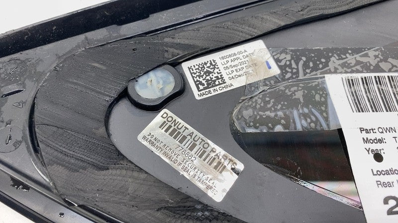 ⭕ 2020-2024 Model Y Rear Driver Side Quarter QTR Window Glass Left 160