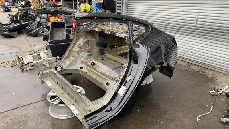 ⭕ 2017-2020 Tesla Model 3 Rear Left & Right Quarter Panel Structural Frame Black