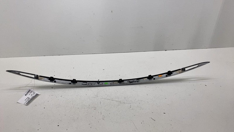 ⭕ 12-15 Tesla Model S Rear Liftgate Trunk Lid Chrome Trim Molding 1025