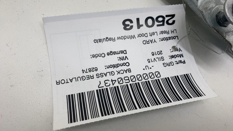 ⭕ 2014-2019 Chevrolet Silverado 1500 Rear Left Door Window Regulator &