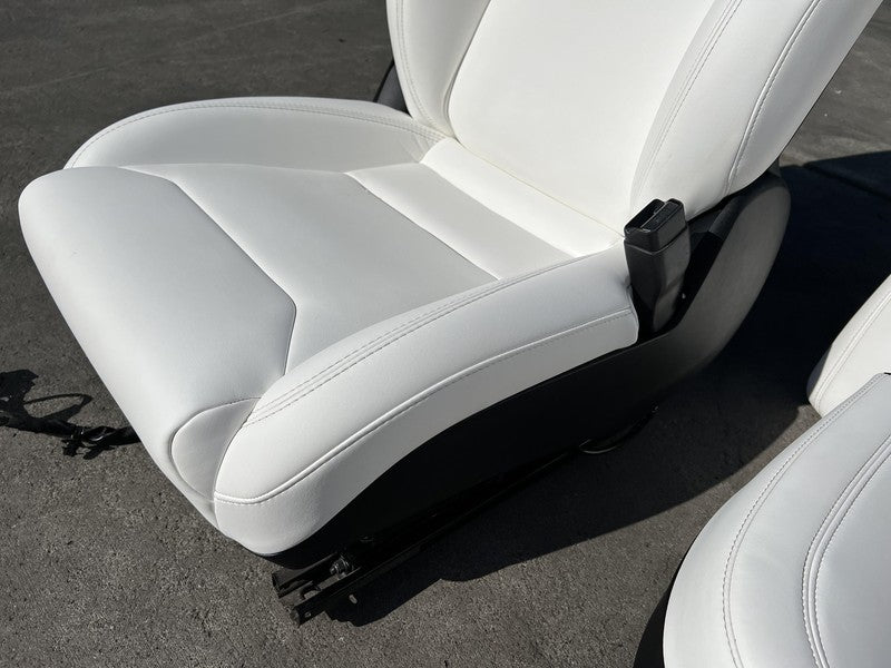 ⭕ 18-20 Tesla Model S Left & Right Front Bucket Seat + Rear 2nd Row Se