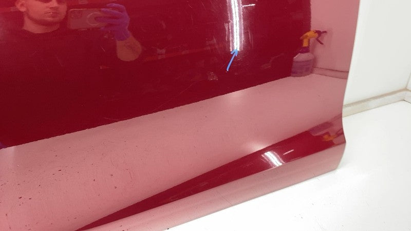 2012-2015 Tesla Model S Front Driver Side Door Shell Panel Left LH Red -PPSR OEM