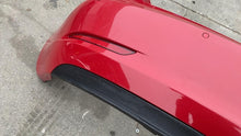 ⭕ 2017-2022 Tesla Model 3 Rear Bumper Cover w/ Park Sensor & Harness Red - PPMR