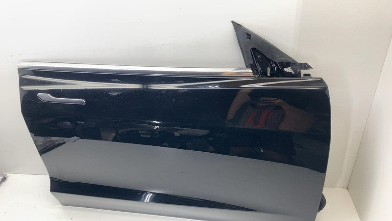 ⭕ 2017-2020 Tesla Model 3 Front Passenger Side Door Shell Panel Right Black PBSB