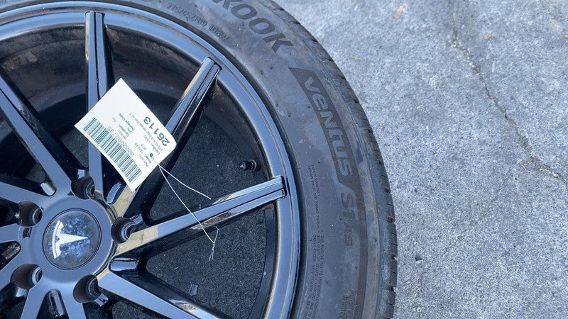 ⭕ 2012-2016 Model S 19x9.5 Wheel Rim w/ Hankook Ventus Tire 275/45 ZR1