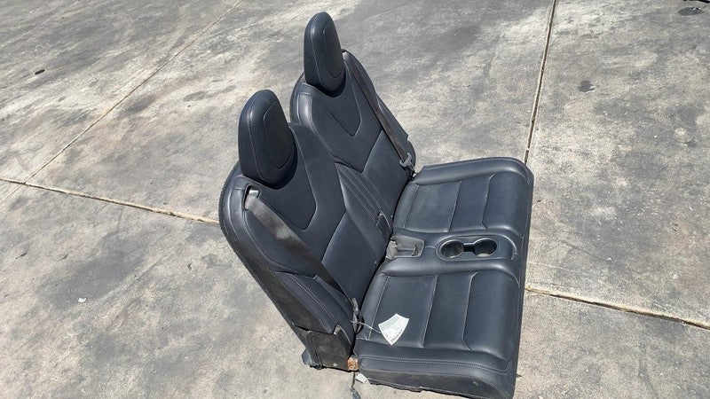 ⭕2016 2017 2018 2019 2020 Tesla Model X Rear 3rd Row Seat Leather Blac