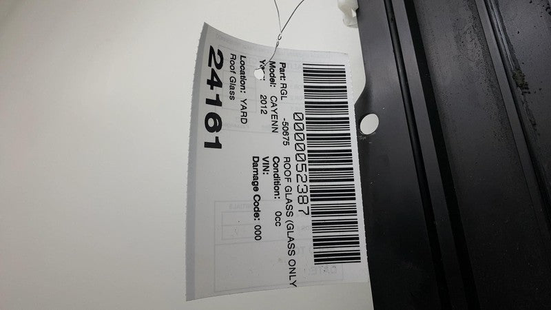 7P5 877 021 6F2 2011-2018 Porsche Cayenne Top Roof Sunroof Frame Window Glass w/ Motor Assembly