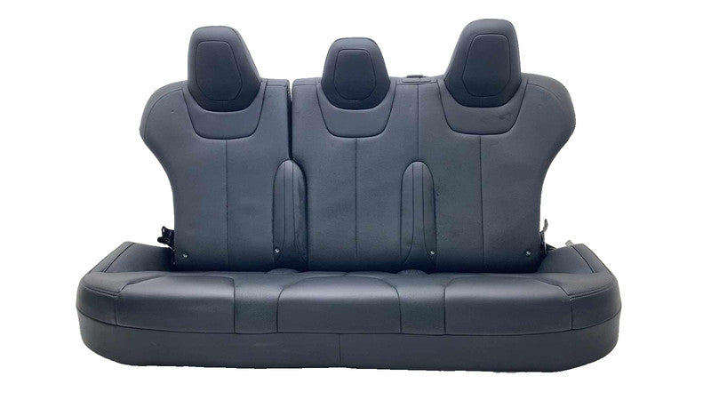 ⭕ 2016-2020 Tesla Model S Rear 2nd Row Upper & Lower Cushion Seat White Complete