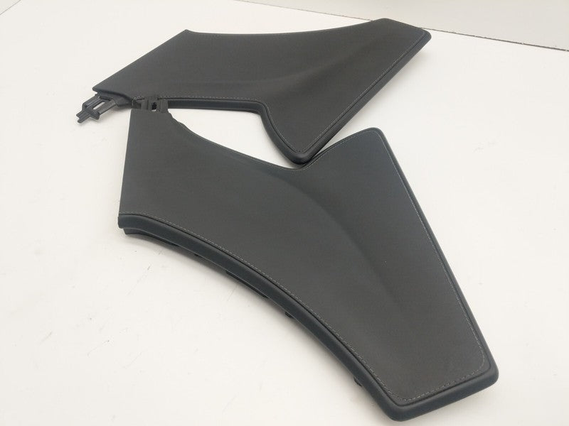 ⭕ 12-15 Model S PAIR Front Left & Right Upper Center Console Panel 100