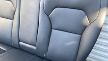 ⭕ 24-25 Model 3 Rear 2nd Row Black Leather Seat Upper + Lower Cushion Perforated