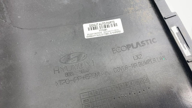 86612S8110 ⭕ 2020-2021 Hyundai Palisade Rear Lower Bumper Cover Panel Assy OEM 86612-S8110