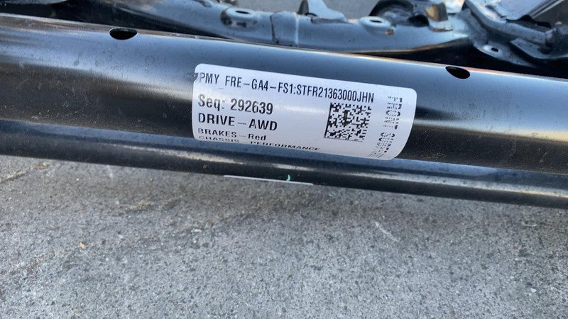⭕ 20-23 Model Y Front Subframe Crossmember Cradle w/ Stabilizer Bar 10