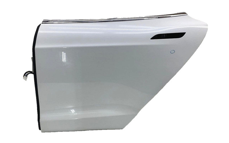 2012-2015 Tesla Model S MS Rear Driver Side Door Shell Panel Left LH White PPSW