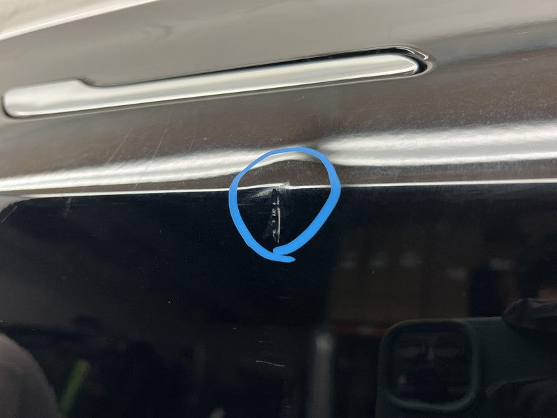 ⭕ 17-20 Tesla Model 3 Front Right Door Shell Panel Right Black PBSB 10