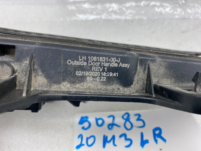 ⭕ 17-20 Tesla Model 3 Front = Rear Exterior Door Handle Outer Left 108