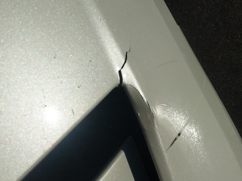 ⭕ 20-22 Tesla Model Y Front Bumper Cover w/ Park Sensor Holes White 14