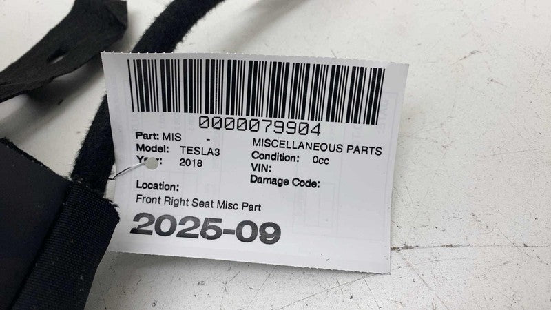 1452803-00-C ⭕ 2017-2023 Tesla Model 3 Front Passenger Side Seat Backrest Upper Cushion Right