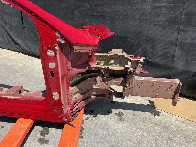 2016-2020 Tesla Model X Right A + B Pillar Door Frame & Quarter Structural Cut