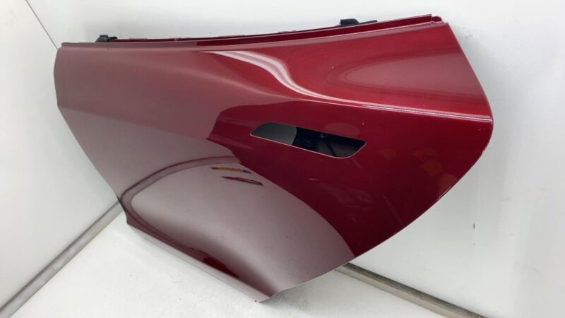 2012 2013 2014 2015 Tesla Model S Rear Driver Side Door Shell Panel Left LH Red