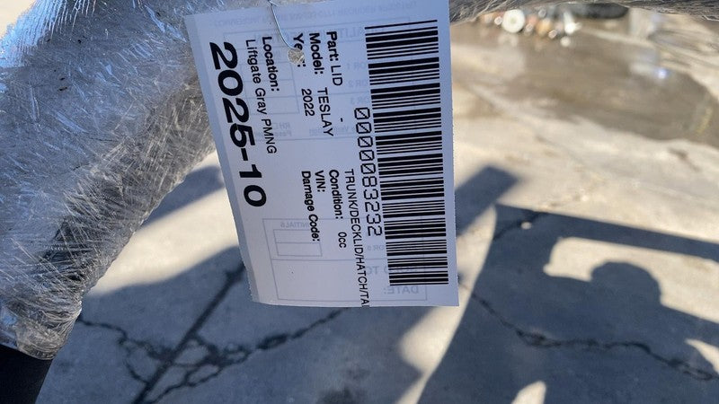 ⭕ 2020-2024 Tesla Model Y MY Liftgate Hatch Trunk Lid Tailgate Shell Gray - PMNG