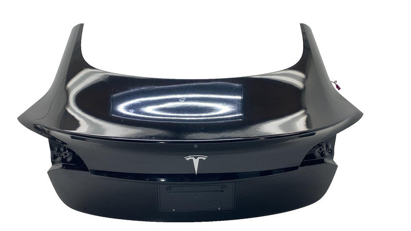 1118167-00-C ⭕ 2017-2020 Tesla Model 3 Rear Trunk Decklid Shell Panel Black PBSB 1118167-00-C
