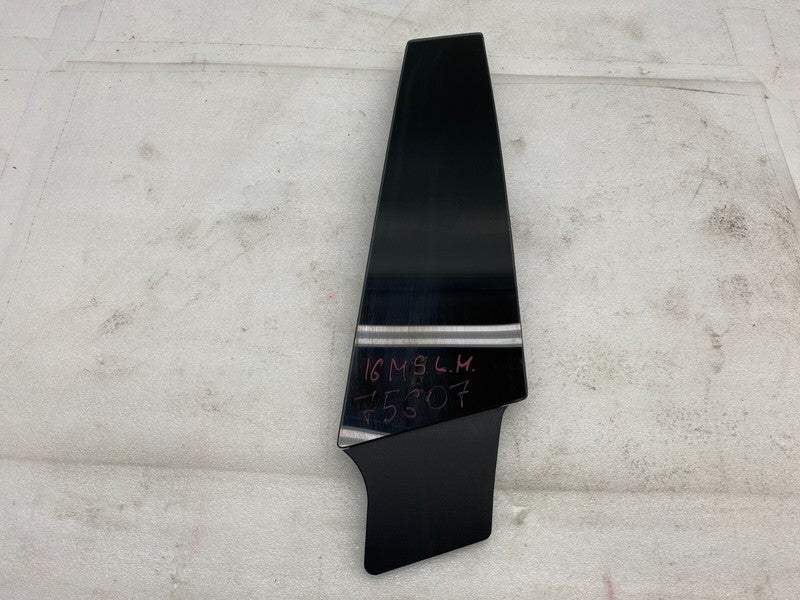 ⭕ 2016-2020 Tesla Model S Driver Side Exterior B-Pillar Applique Glass Left OEM