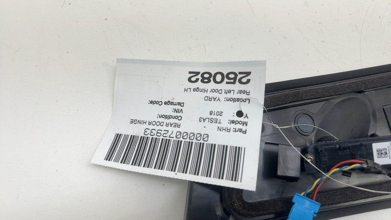 110043700B ⭕ 2017-2023 Tesla Model 3 Left B-Pillar Applique Glass Trim Molding 1100437-00-B