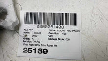 Front Door Trim Panel TESLA MODEL 3 Right 22