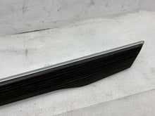 ⭕ 16-20 Model X Rear Left Door Trim Card Molding Obeche Open Pore 1035826-07-A