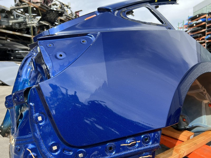 ⭕ 2017-2020 Tesla Model 3 Rear Right Quarter Panel Structural Cut Out Blue PPSB