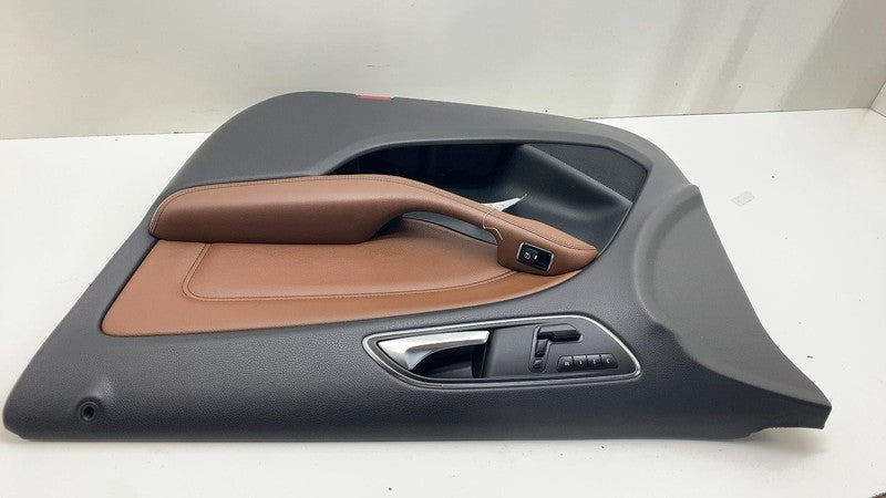 ⭕ 14-17 Mercedes-Benz B-Class Front Passenger Door Panel Trim Cover Brown Right