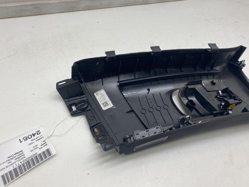 ⭕ 16-20 Model X Driver Side B-Pillar Upper Trim Cover Panel Left LH 10