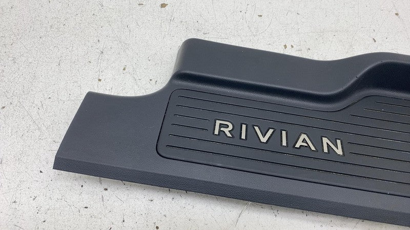 2022-2024 Rivian R1S Rear Left Door Sill Plate Step Scuff Trim Cover Guard Black