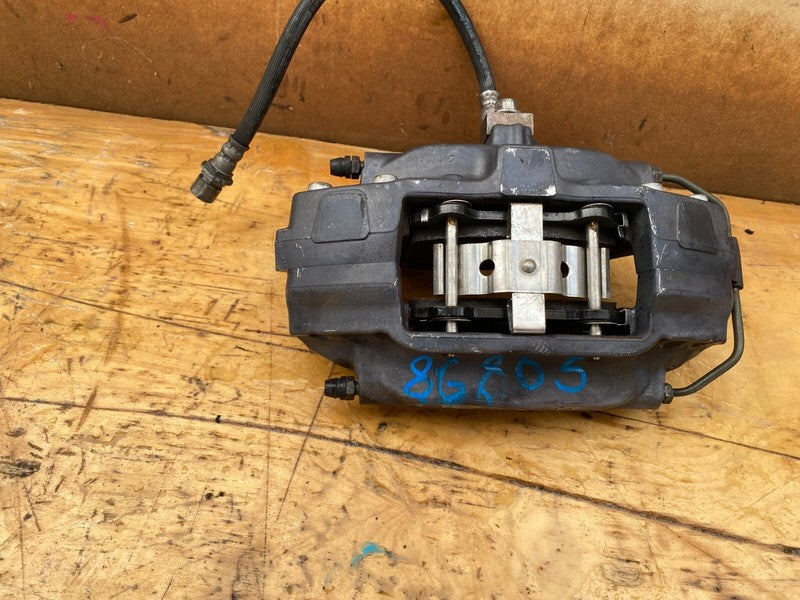 ⭕2012-2015 Tesla Model S MS Driver Side Caliper w/ Brake Hose Line Left Assembly