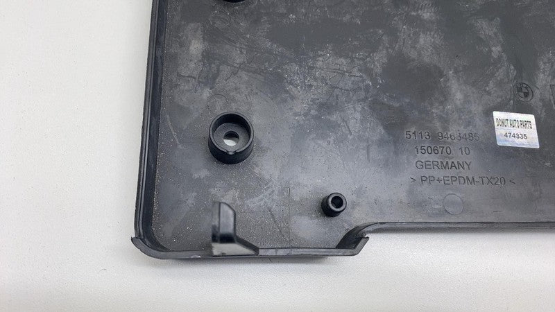 2019 BMW 530e Front Bumper Center License Plate Bracket Holder 5113946