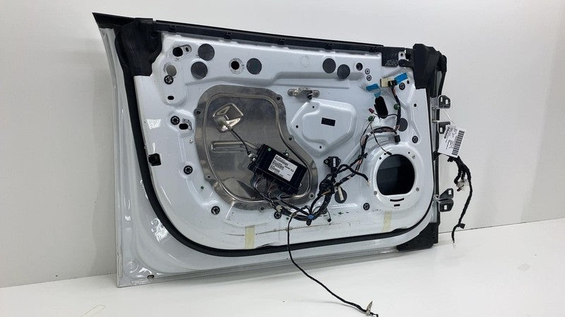 2012-2015 Tesla Model S MS Front Driver Side Door Shell Panel Left LH White PPSW