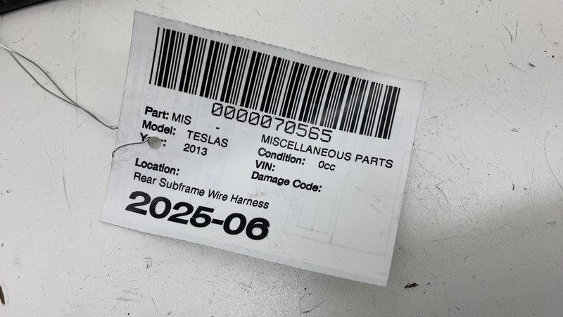 ⭕ 12-20 Tesla Model S Rear Subframe Coil Wiring Harness Cable Wire 100