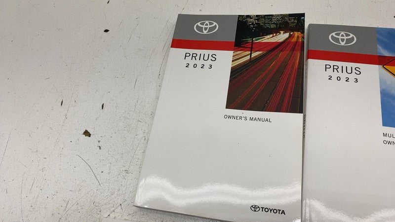 ⭕ 2023 Toyota Prius Owners Manual Booklet Book Set & Brochure