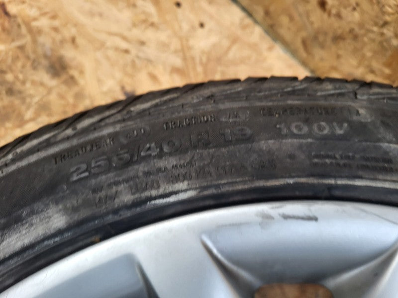 4G0601025BS ⭕ 16-19 Audi A6 S6 PAIR Wheel Rim 19" inch 19x8.5 + Continental Tire 255/40R19