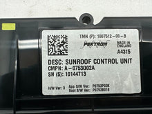 ⭕ 12-20 Tesla Model S Sunroof Controller Moon Roof Control Module 1007512-00-B