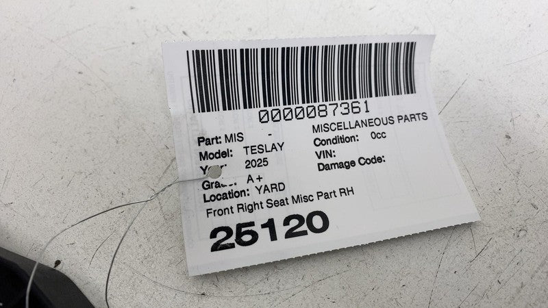 ⭕ 20-24 Model Y Front Right 1st Row Seat Adjuster Rail Track Motor 111