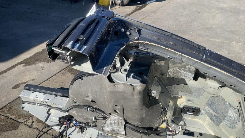 ⭕16-20 Tesla Model X MX Rear Right Quarter Fender Frame Panel Cutout Gray - PMNG