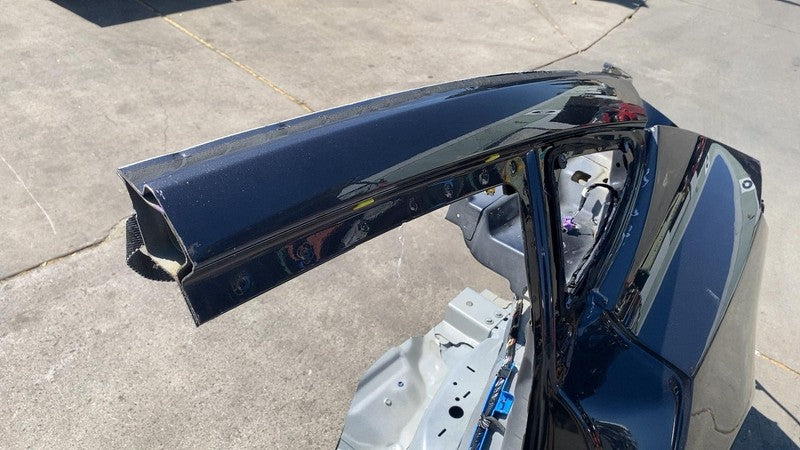 ⭕ 24-25 Model 3 Rear Driver Side Quarter Panel Structure Cutout Left Gray - PN01