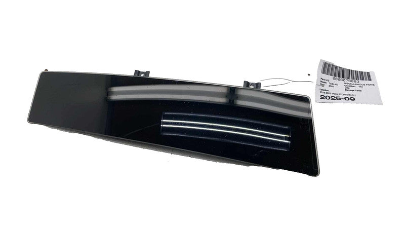 104135700C ⭕ 2016-2025 Tesla Model X Rear Side Exterior Door Glass Pillar Left 1041357-00-C