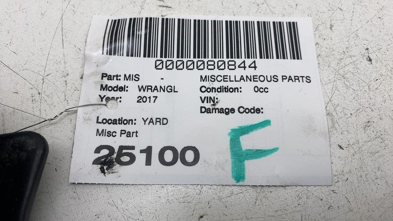 ⭕ 2007-2018 Jeep Wrangler Front Bumper Tow Hook OEM