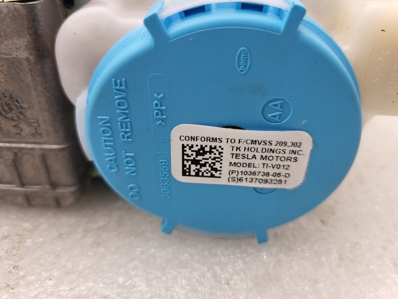 103673805D ⭕16-20 Tesla Model X Front Side 1st Row Seat Belt & Retractor Right 1036738-05-D