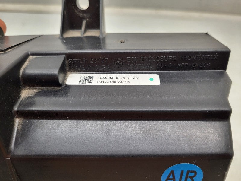 ⭕ 16-20 Model X Front Body Comfort Control Module ECU Enclosure Box 10